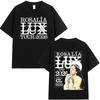 Rosalia LUX Tour Album 2026 T Shirts Fan Gifts Men Women Casual Cotton Oversized Tshirts Fashion Harajuku Short Sleeve Tshirts