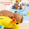 Cute Capybara Water Gun Prank Water Blaster Toy Stress Relief Small Pistol Kids Water Fights Games Summer Beach Outdoor Toy