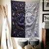 B&W Animals Wall Tapestry Aesthetic Wall Hanging Printed Fabric Blanket Decorative Tapestries for Bedroom Living Room Home Decor