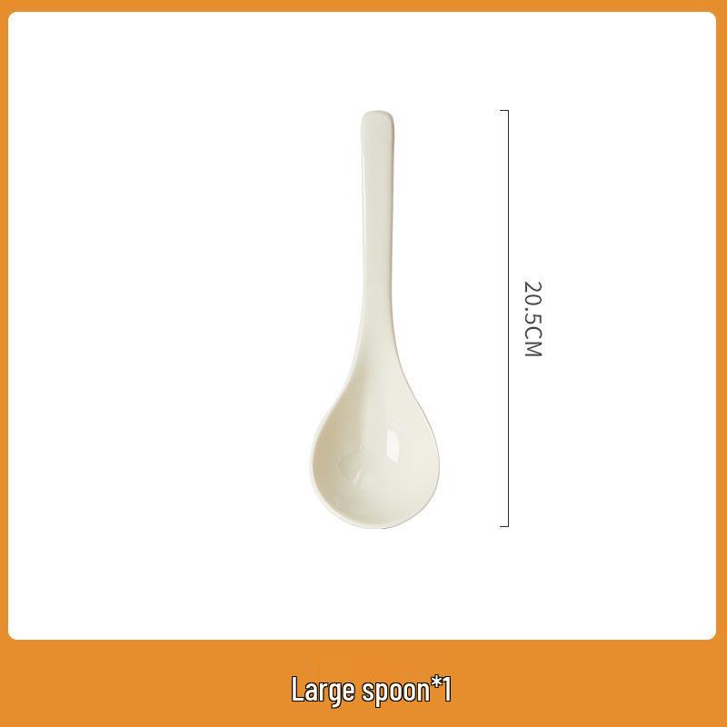 French Cream Style Underglaze Ceramic Bowl Set (2025), Including Rice Bowl, Plate, and Chopsticks.