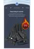 Men's Deer Grain Lambskin Leather Gloves - Outdoor, Plus Velvet Lining