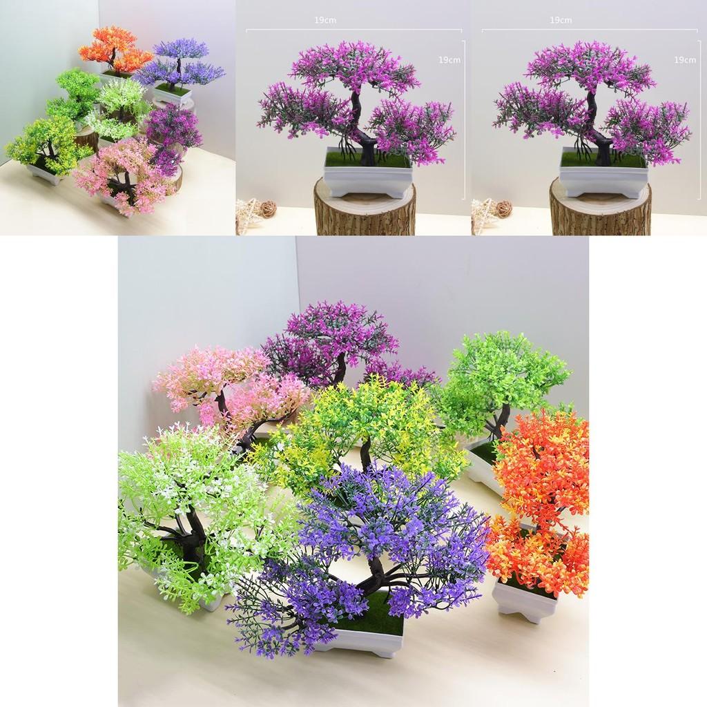 Fake Greenery Plant With Potted Design For Home And Office Decoration