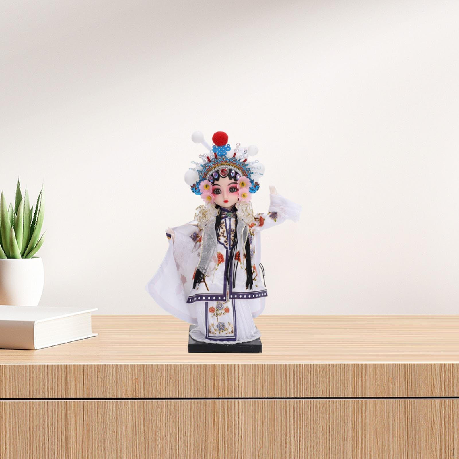 

Китайская кукла, статуэтка, Пекинская опера, скульптура, коллекция, настольное украшение, традиционная статуэтка для Bai Suzhen