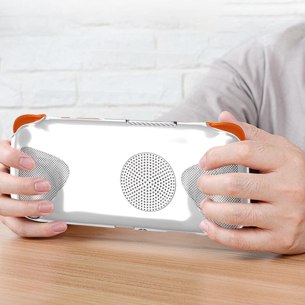 Clear TPU Protective Cover Ergonomic Grip Protective Shell Cover TPU Transparent Soft Shell Shockproof for MANGMI AIR X Console