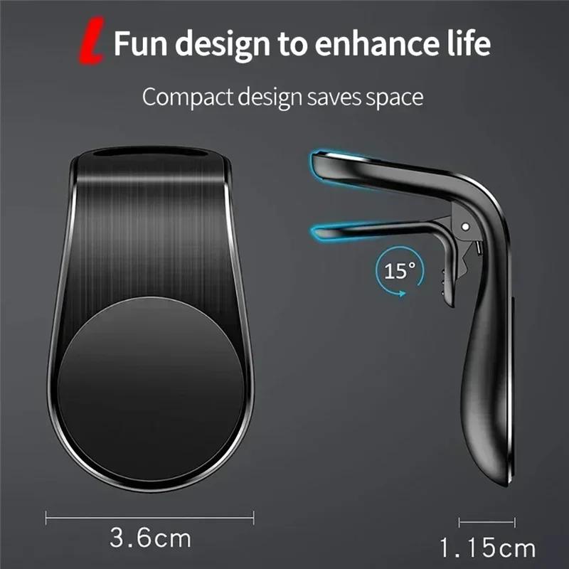 New Magnetic Car Phone Holder Mobile Mount Smartphone GPS Support Stand For IPhone Huawei Xiaomi Samsung