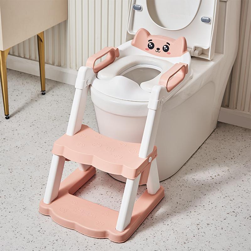 Newly Foldable Baby Boy Portable Potty Child Potty Training Seat Baby Toilet Pot Step Stool Toddler Potty Portable Child Urinal