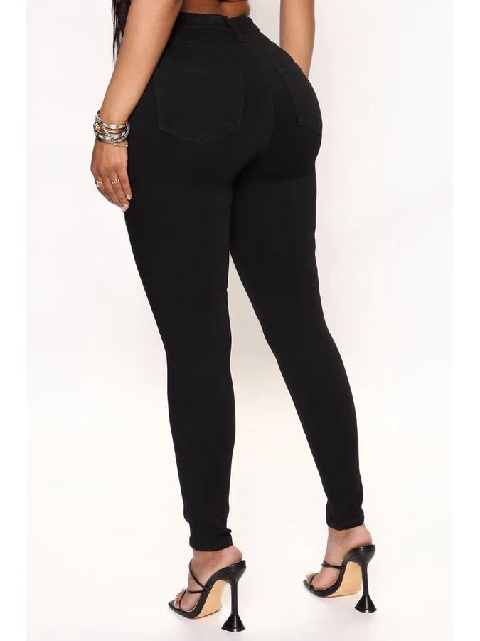 Europäische & Amerikanische Damen High Waist Slim Fit Bleistiftjeans 2025