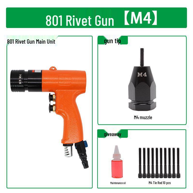 Industrial Pneumatic Rivet Nut Gun Tool