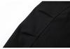 QIYOU 2025 Autumn Unisex Retro Dark Patchwork Double Zipper Workwear Jacket