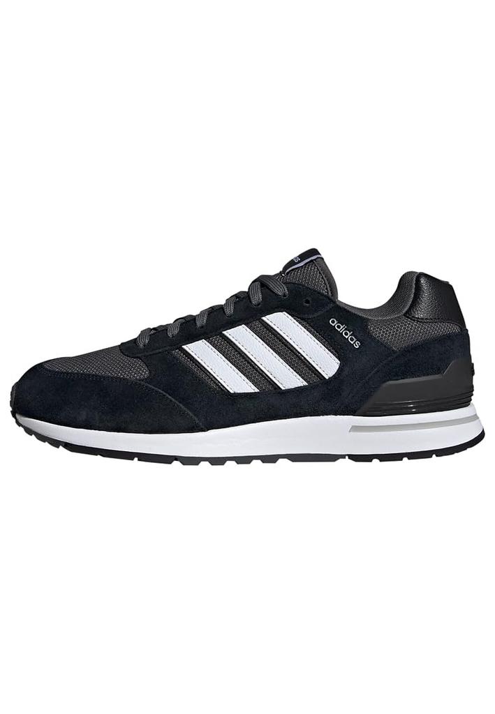 Adidas Run 80s NLG92 Core Six Size Cm Sneakers, Black/Footwear White/Grey (ID1260), 24.5