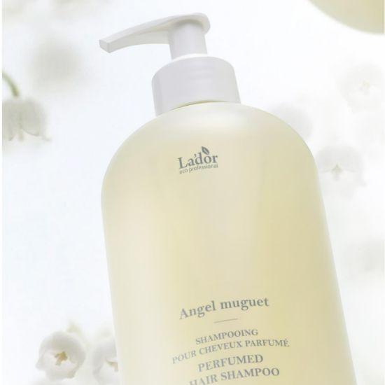 Lador Perfumed Hair Shampoo 530ml#Angel Muguet #Osmanthus#La Pitta#Hinoki