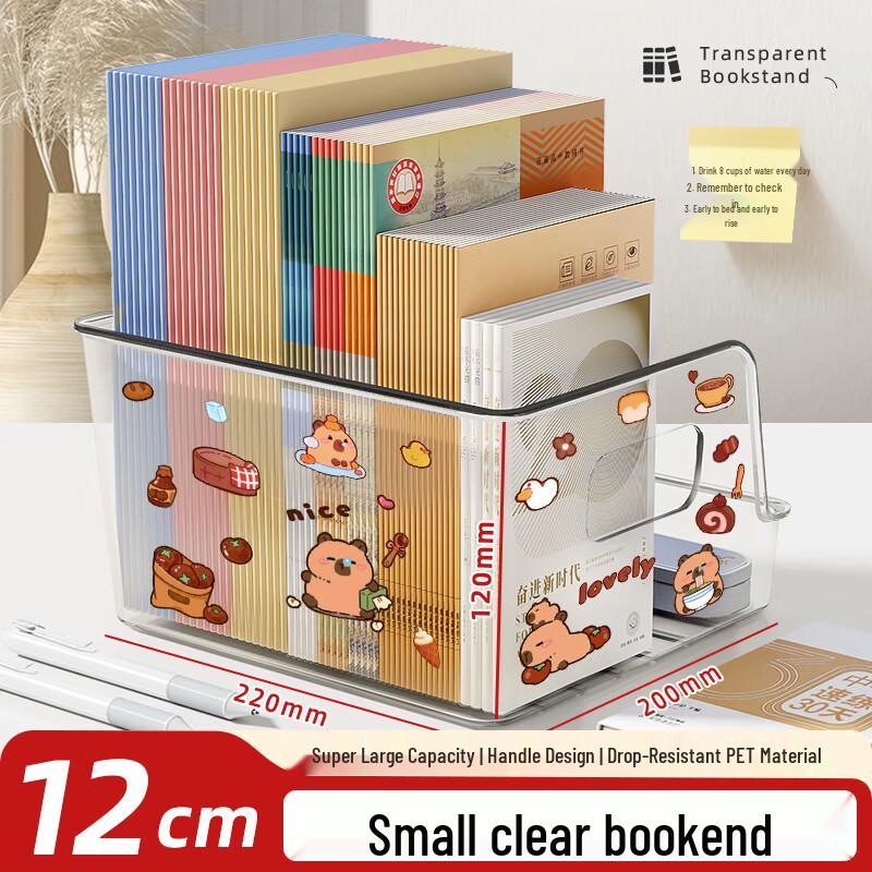 Clear Acrylic Desk Book & File Organizer