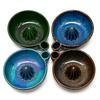 Fruit Cleaner Berry Bowl with Drainage Holes Fruit Rinse Bowl Rustic Style Fruit Wash Basket for Kitchen Countertop