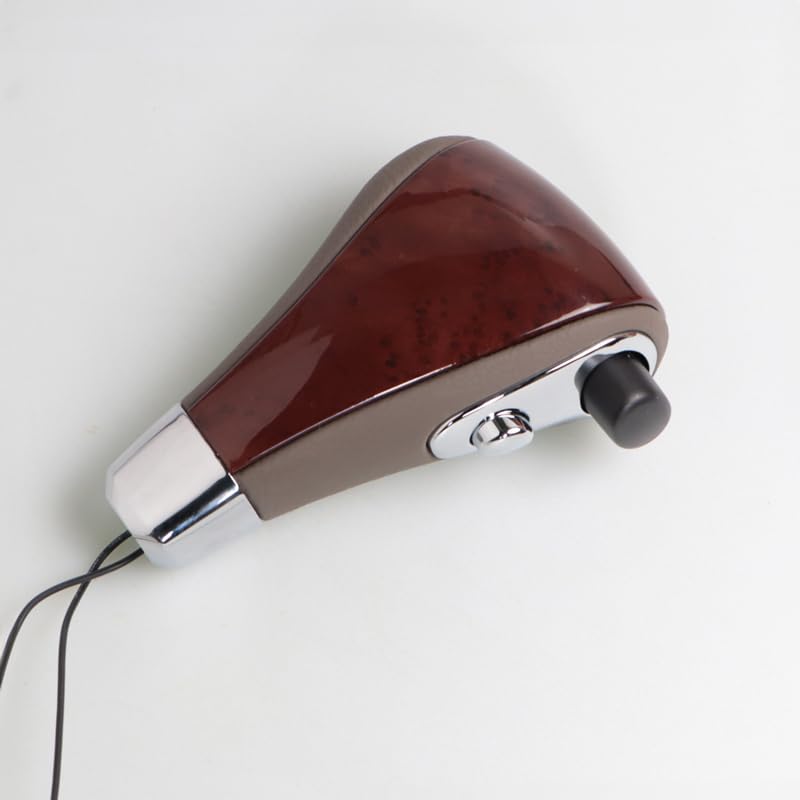 Land Cruiser 80 Model Wood Combination Shift Knob Beige Leather Brown Wood Grain Land Cruiser 80 Mid-late