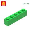 Non-Toxic 52Pcs/Lot Thick Bricks 1X5 Dots Block Moc Color Accessories Compatible With 3010W Brick Diy Children'S Toy Assembly Part