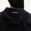 New Balance Half Club  Nbmde21013 Bk Essential Single Mesh Hoodie Zip Up Semi Overfit Men