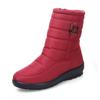 Women Boots High Quality Keep Warm Winter Boots with Platform Shoes Snow Boots Waterproof Low Heels Zipper Ankle Boots Female Women Shoes