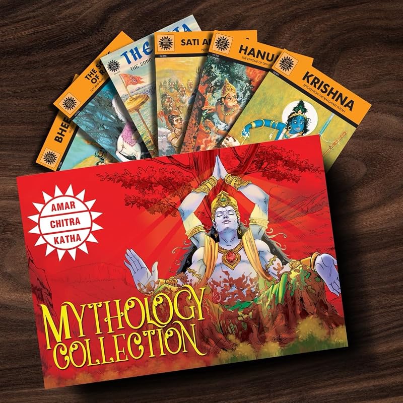 Amar Chitra Katha: The Complete Mythology Collection (Set of Titles)