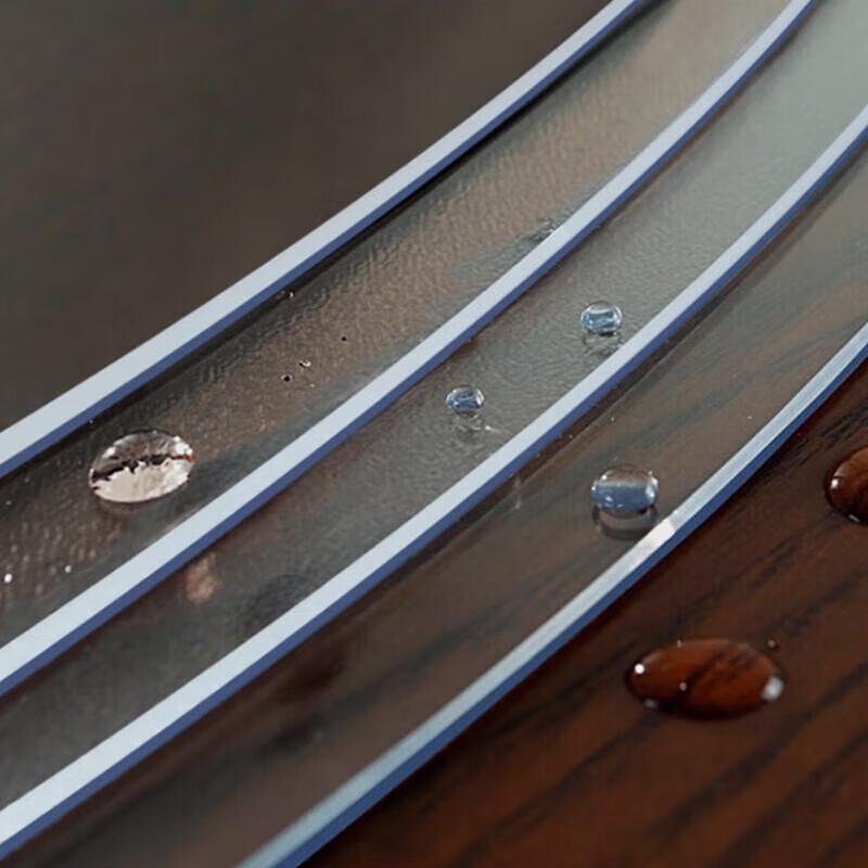 Muke Round PVC Waterproof Table Protector