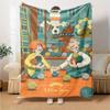 Wallace Gromit Blanket, High quality Comfortable for All Seasons, Home Decor, Warmth and Comfort