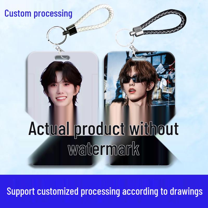 Sliding Cover Card Holder for Students: Durable Protection for Meal, Bus, Water, Campus, and Access Cards