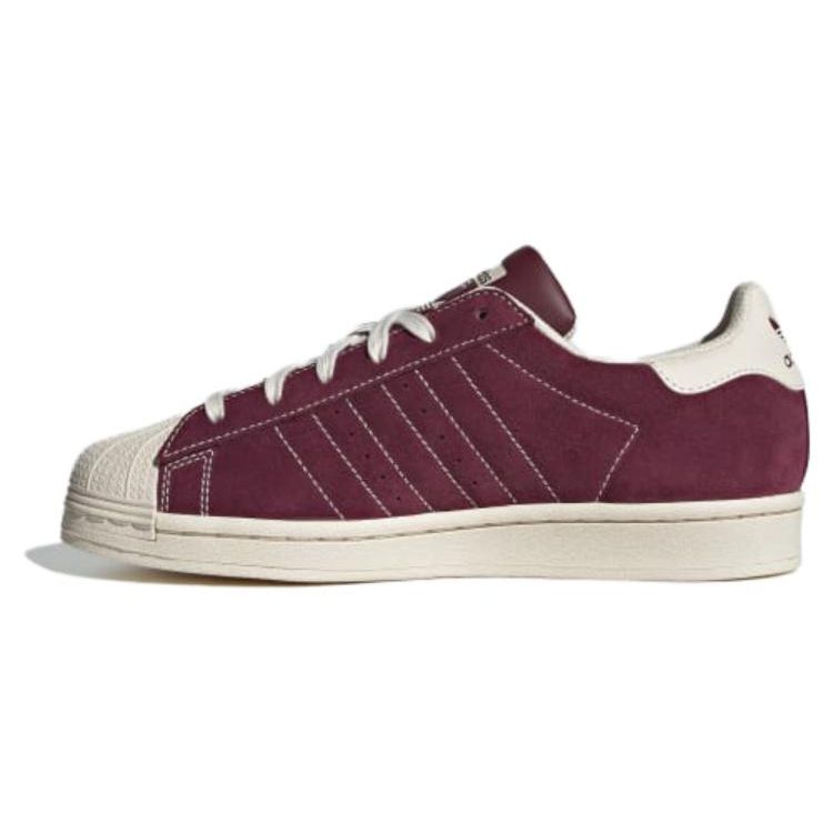 Adidas Originals Superstar Fine Form Maroon Wonder White IF7676 38.5