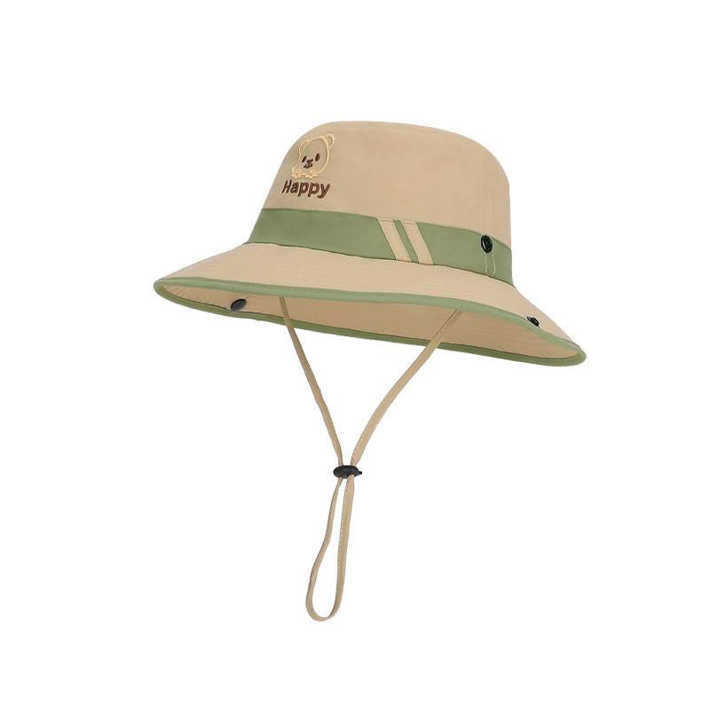 Kids Sun Hat With Large Brim And Breathable Nylon Fabric For Summer Outdoor