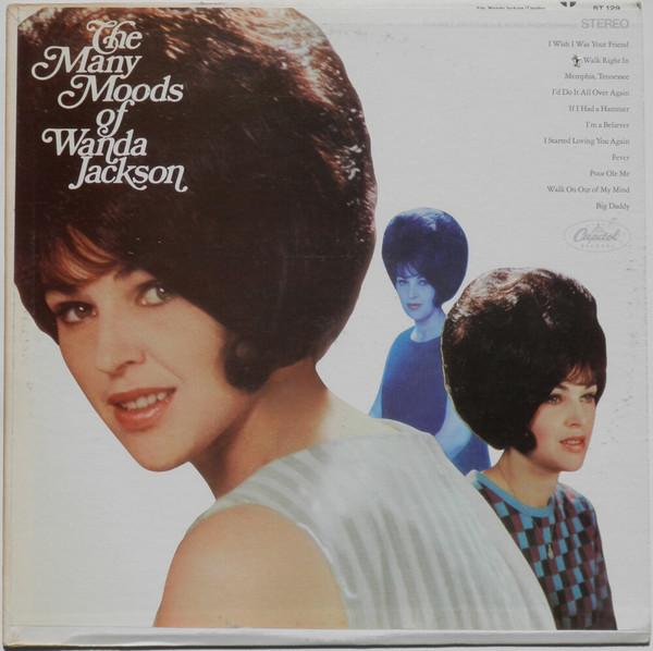 

LP Record WANDA JACKSON The Many Moods Of Wanda Jackson ST129 Capitol Records 1969 US CountryFolk Used