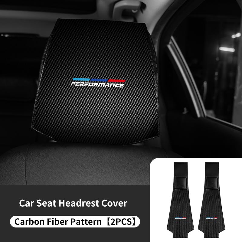 

2025 Hot Car Seat Headrest Cover Anti-dirty Neck Pillow Protector Accessories For BMW E46 E90 E60 F10 E39 F30 E30 G30 E53 F31 G2