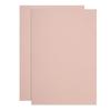 Used [New] Uxcell Full Grain Leather Sheet 11.8" X 7.8" Natural Cowhide Fabric for DIY Craft Furniture Office Belt Book Cover Pink 2 Pieces