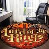 1pc The Lord of the Rings Office Round Area Rug, Under Office Chairs Bedroom Living Room Home Decor  a1022167