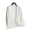Top lavorato a maglia tinta unita autunnale da uomo, Maglia casual, Cardigan alla moda, Giacca da uomo sottile