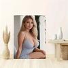 Sexy Lady Metal Wall Art Home Office Garden Decor Sign