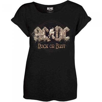 Womens/Ladies Rock Or Bust T-Shirt