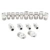Easy to Install 1/8" 1/4" HVV/HU 304 Stainless Steel Flat Fan Spray Nozzle for Industrial Cleaning Projects