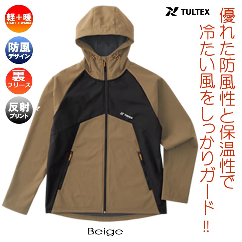 TULTEX Mountain Parka Fleecejacke für kaltes Wetter, winddicht, Thermo-Camping-Oberbekleidung, Winter-Outdoor-Parka in großer Größe, Weinrot, Größe 3L [EVERSOUL] Herren