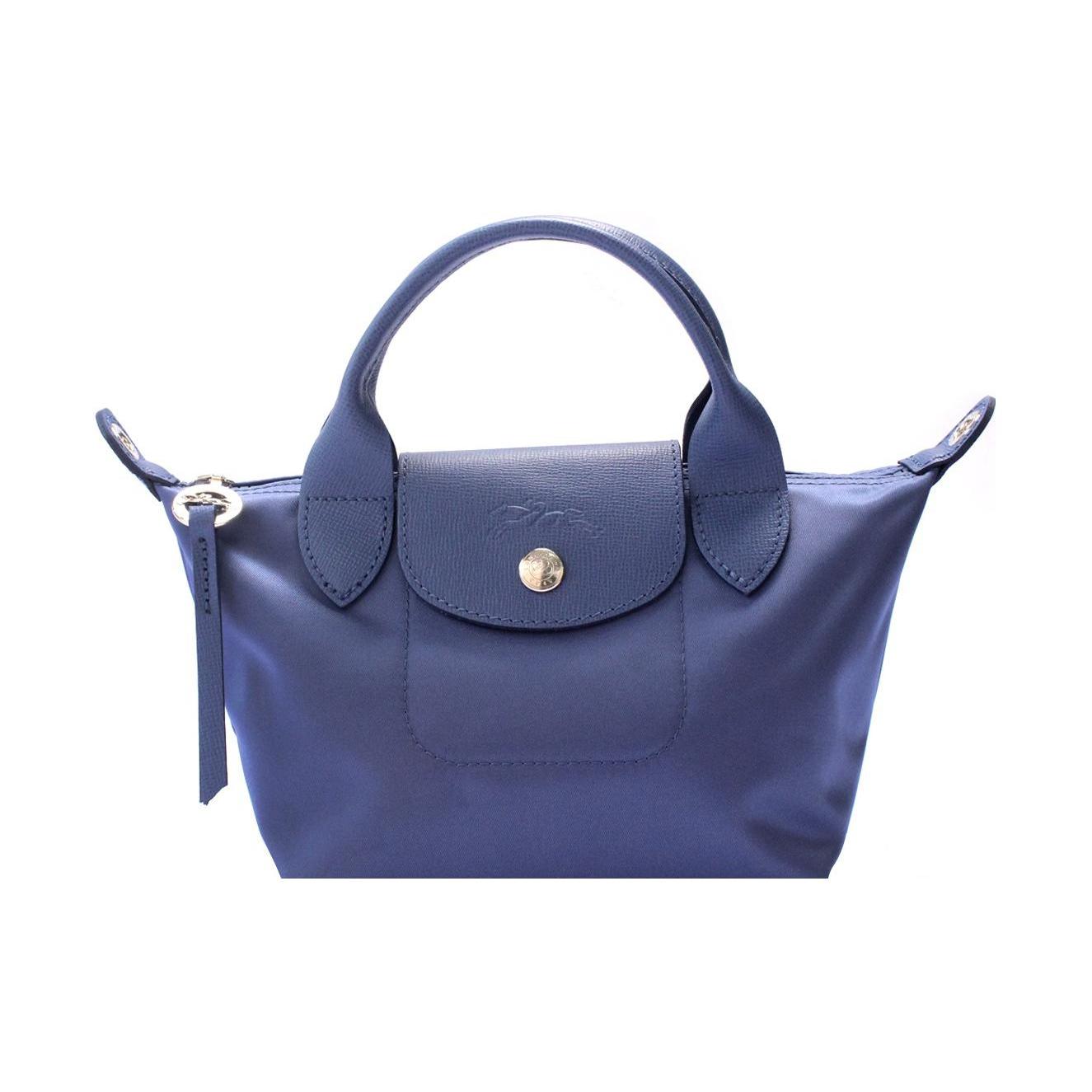 

Новая холщовая сумка LONGCHAMP Le Pliage Néo, сумка-пельмень, сумка через плечо, трубы, женская, синяя 1500598234 17*10.5*14CM