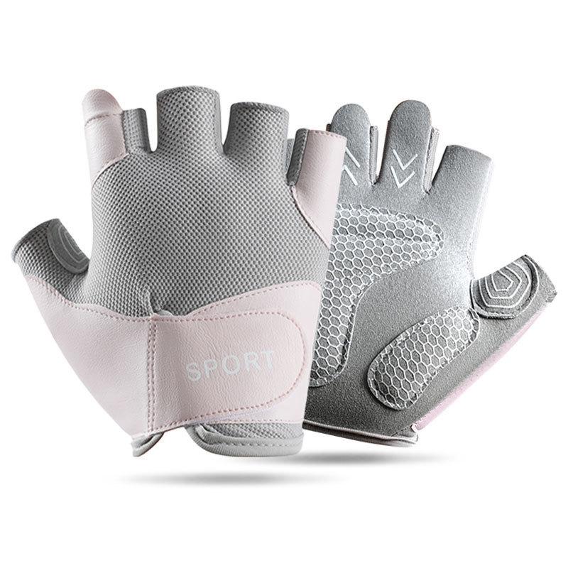 

Fitness Sports Gloves Men s and Women s Cycling Leaky Finger Gloves Equipment Training Thin Outdoor Mountaineering Summer Half Finger Gloves L