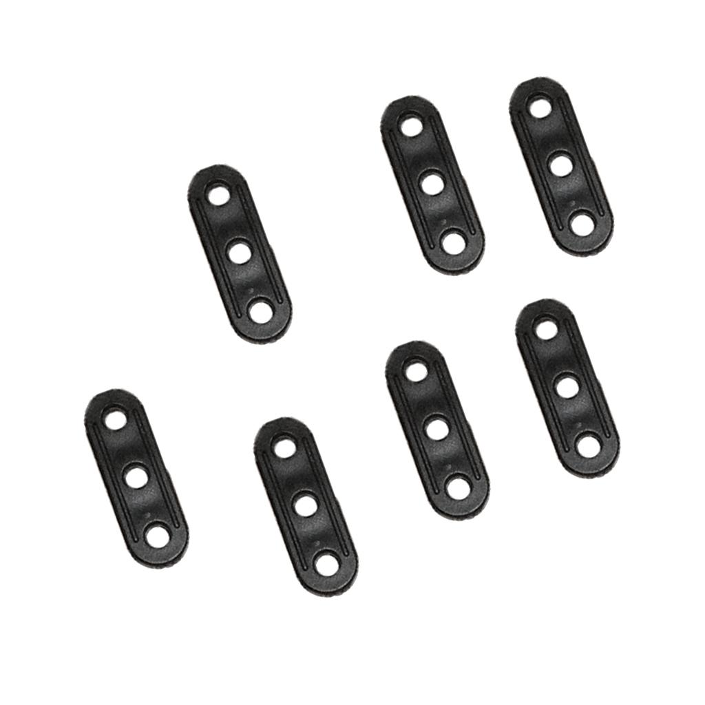 10pcs Plastic Tent Rope Tensioner Guyline Line Adjuster, Wind Buckle Carabiner, Camping, Hiking,