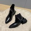 Fashion Luxury Women's Boots High Quality Leather Boots Designer Pointed Chelsea Boot Fashion Casual Ankle Boots for Women Winter Botas