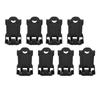 8PCS Ink Cartridge Refill Clamps ABS Rugged Ink Cartridge Suction Holder Clips for 802 803 678 680 63 62