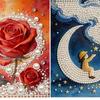 DIY Pearl Dot Painting with Frame 11.81x15.75in Pearl Painting Art Kits for Adults Beginners Home Wall Decor