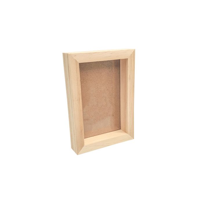 Cadre à poser en bois 9,5 x 13,5 x 2,5 cm