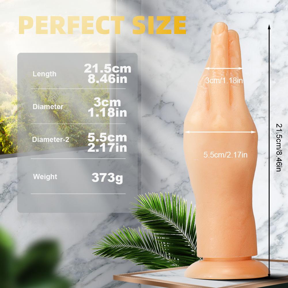 6cm Fist Anal Plug Male Female Posterior Anal Dilator JJ Extra Large dildo Palm Masturbator