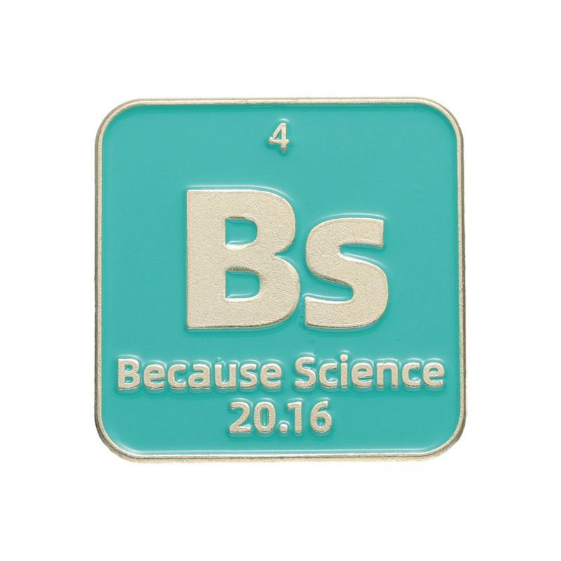 Fun Colorful And Chemistry Molecule Brooch Playful Cartoon Inspired Alloy Pin For Personal Style