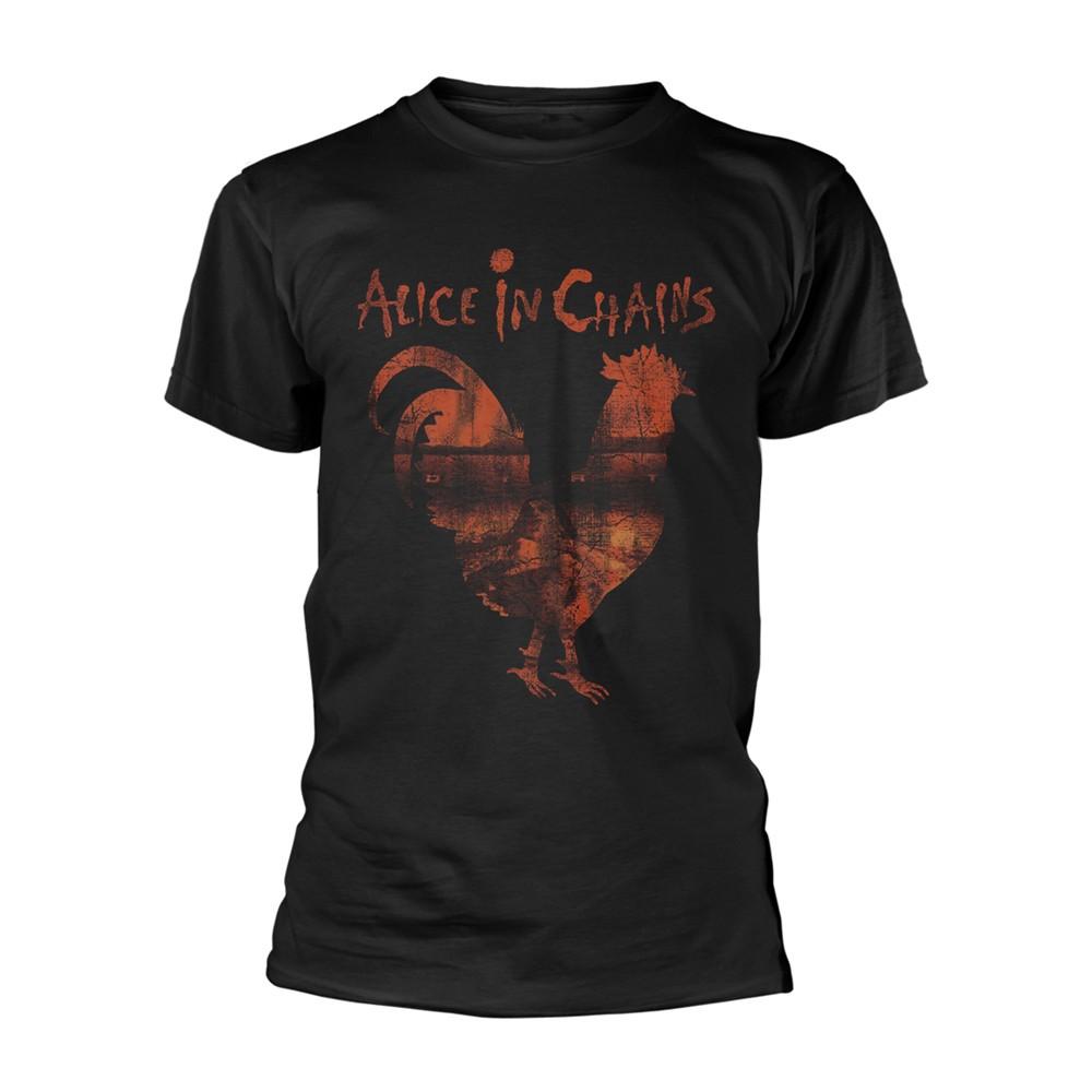 Men's Alice In Chains Rooster Dirt T-shirt Black