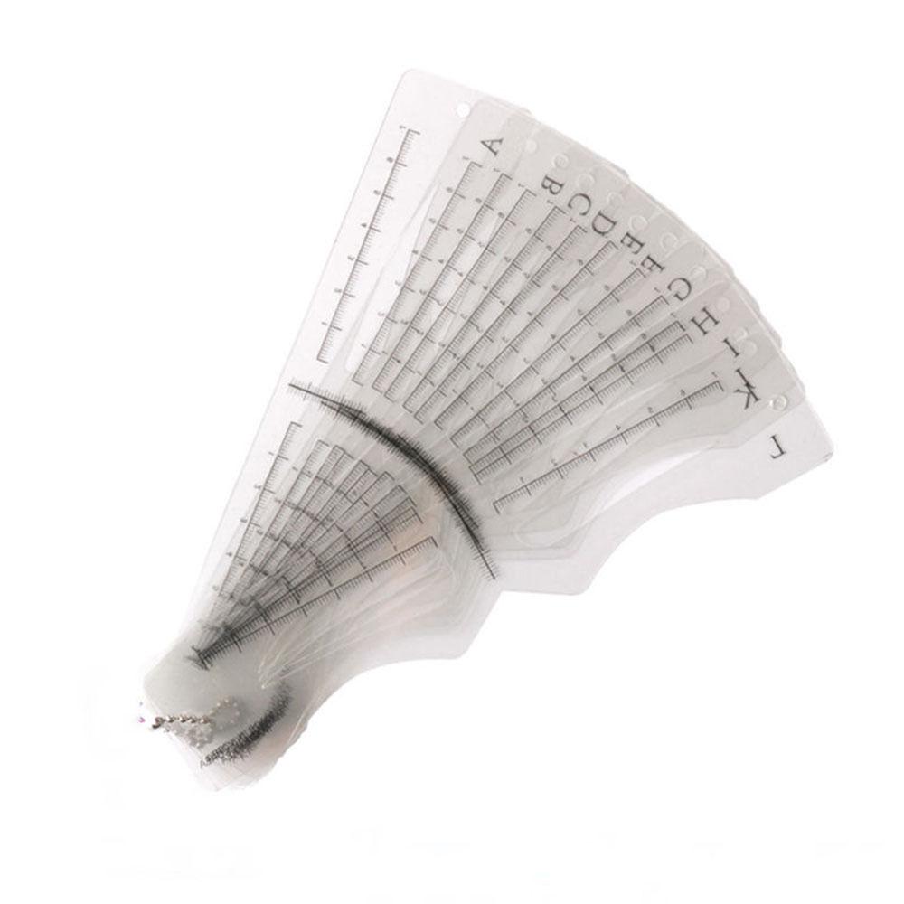 12Pcs New Beauty DIY Eye Grooming Eyebrow Template Brow Stencils Card Makeup Tool