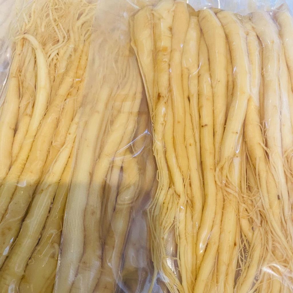 Korean Ginseng Value 110g for Medicinal Liquor and Cooking Changbai Mountain Ginseng Value Tanpopo Honpo (Raw) Pack, (Approx. 30-40 stalks)
