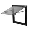 20 X 20in RV Push Out Window Insect Proof UV Protection 75 Deg Opening for Caravan Camper Trailer Motorhome