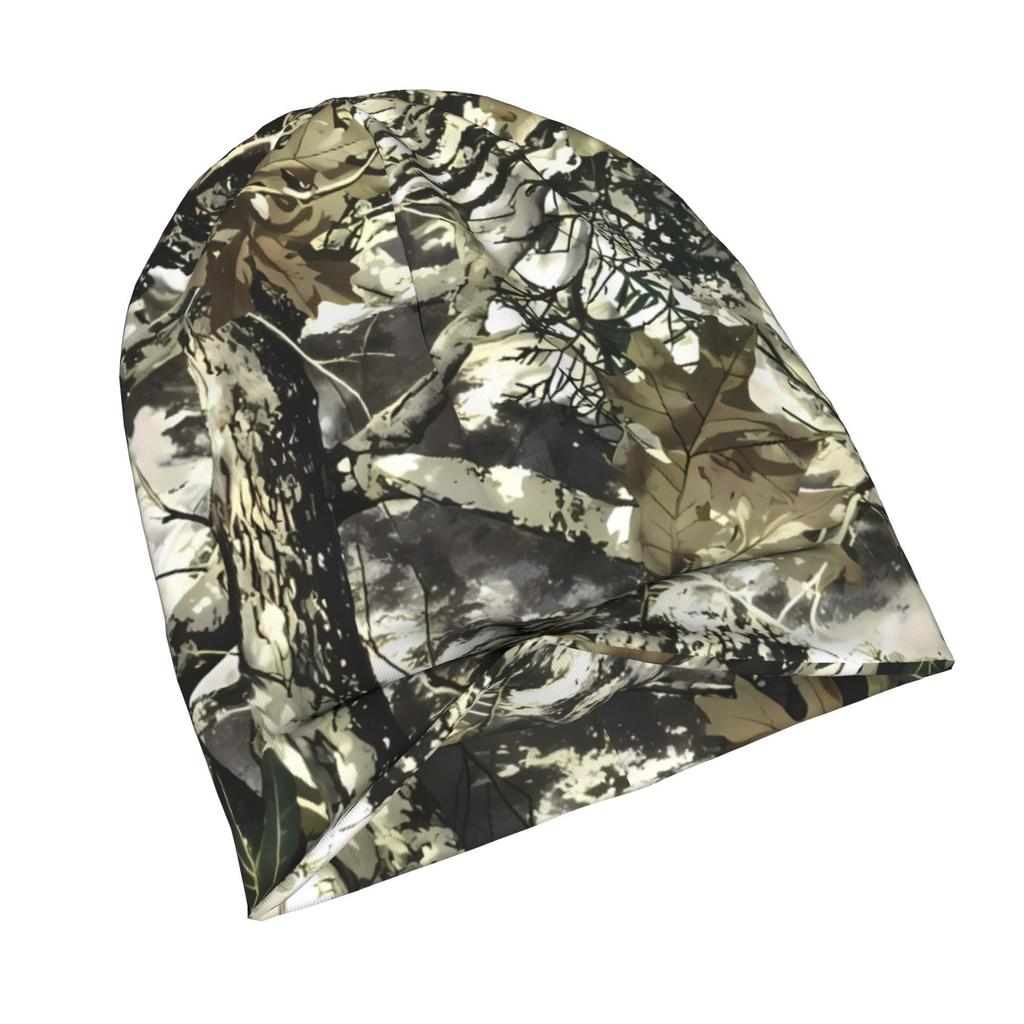 2D Flat Printing Jungle Branches Fashion Knit Hat for Adults Adds a Stylish Finishing Touch to Everyday Outfits Perfect for City Walks, Weekends, Or C
